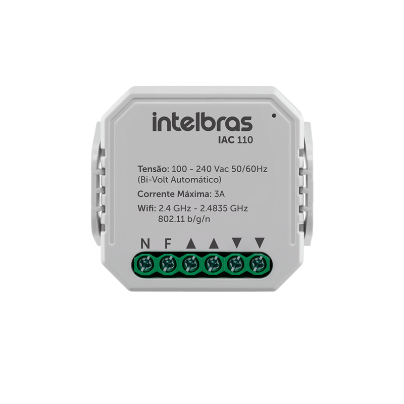 Acionador de Cortinas Wi-Fi Smart IAC 110 - Intelbras