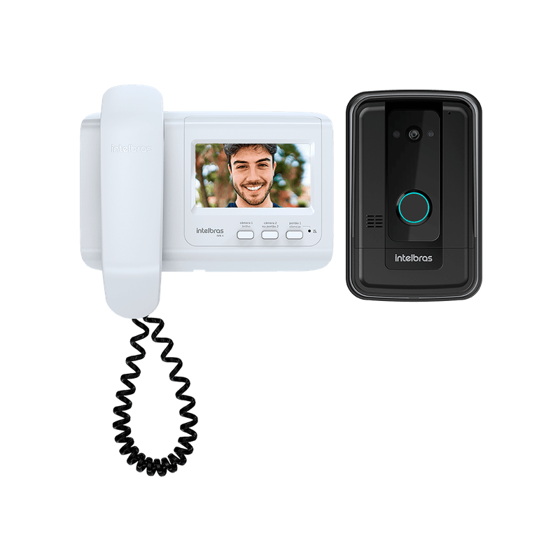 Videoporteiro Residencial com Monofone IVR 4 - Intelbras
